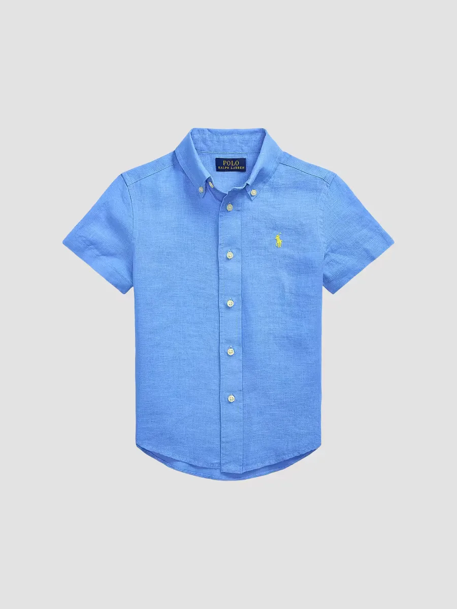 Linen Short-Sleeve Shirt by Polo Ralph Lauren