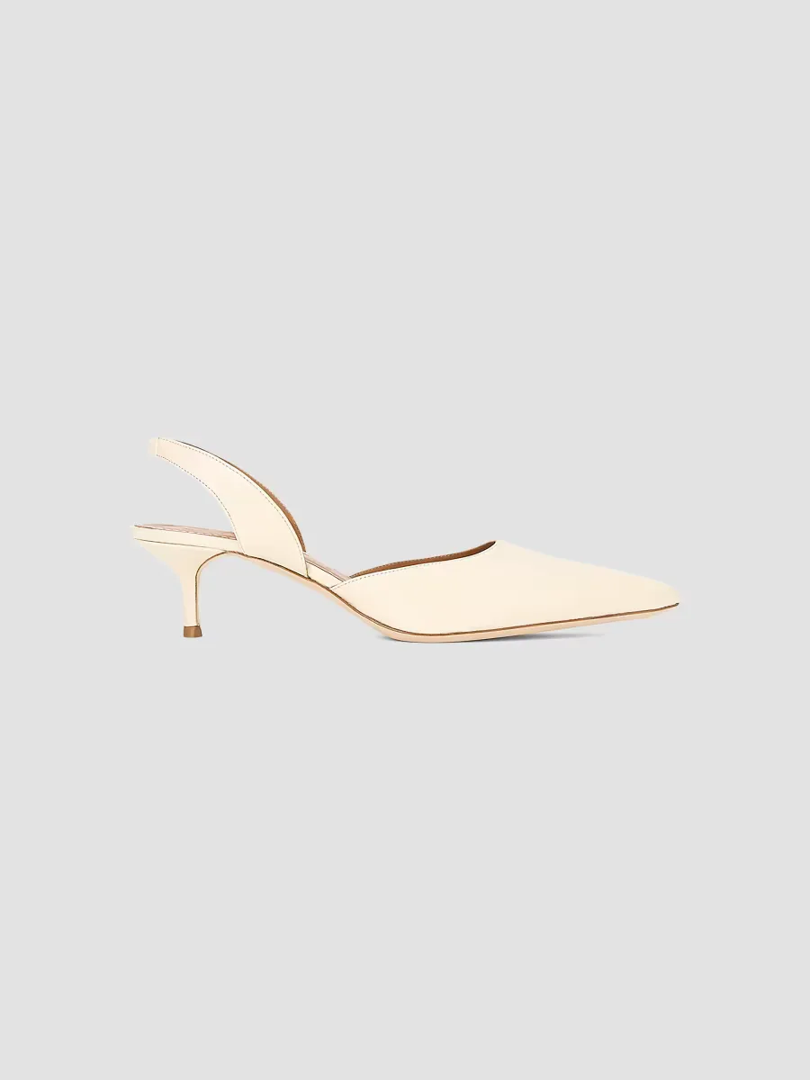 Sebastian 40MM Leather Slingback Pumps