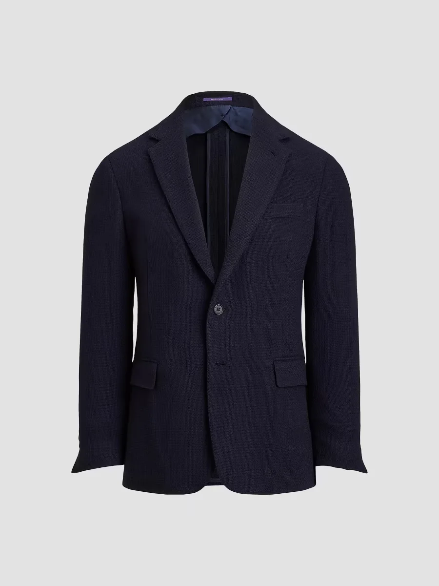 Hadley Textured Open-Weave Jacket by Ralph Lauren