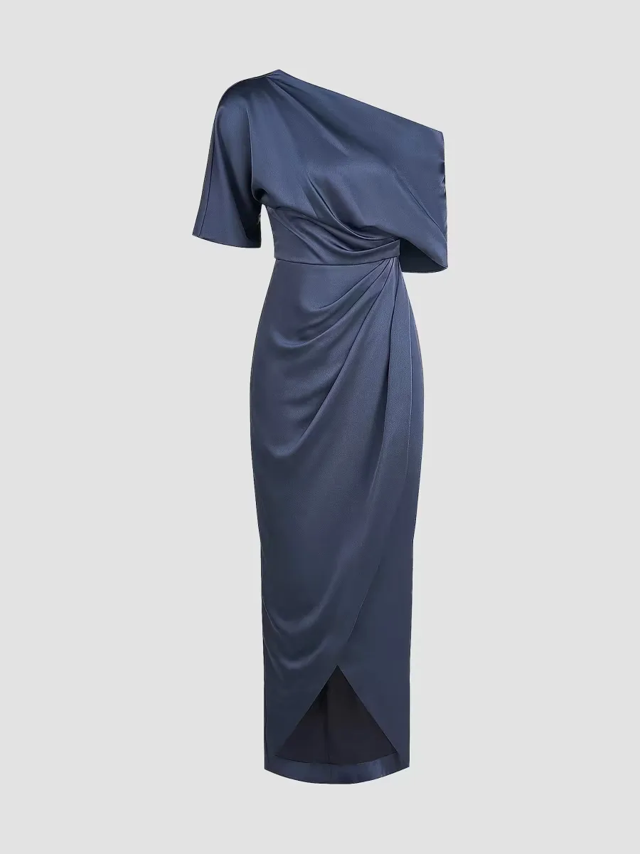 Rayna One-Shoulder Gown