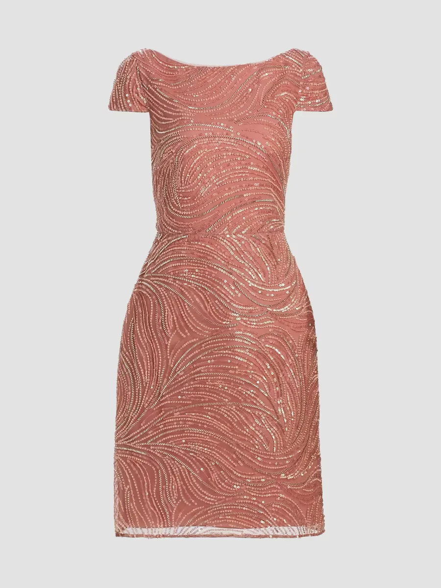 Ceceline Sequined Cocktail Dress by Theia
