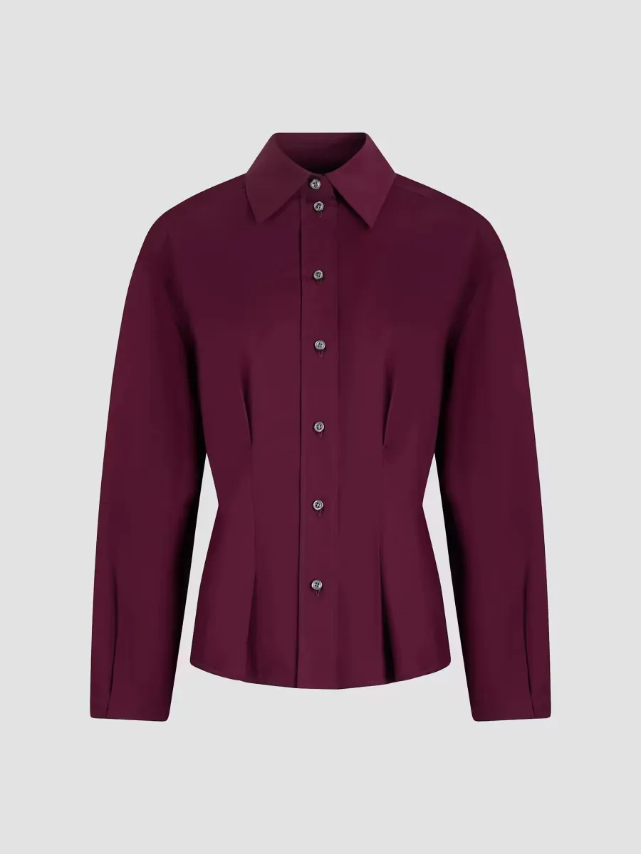Lucia Lantern Sleeve Shirt by Callas Milano
