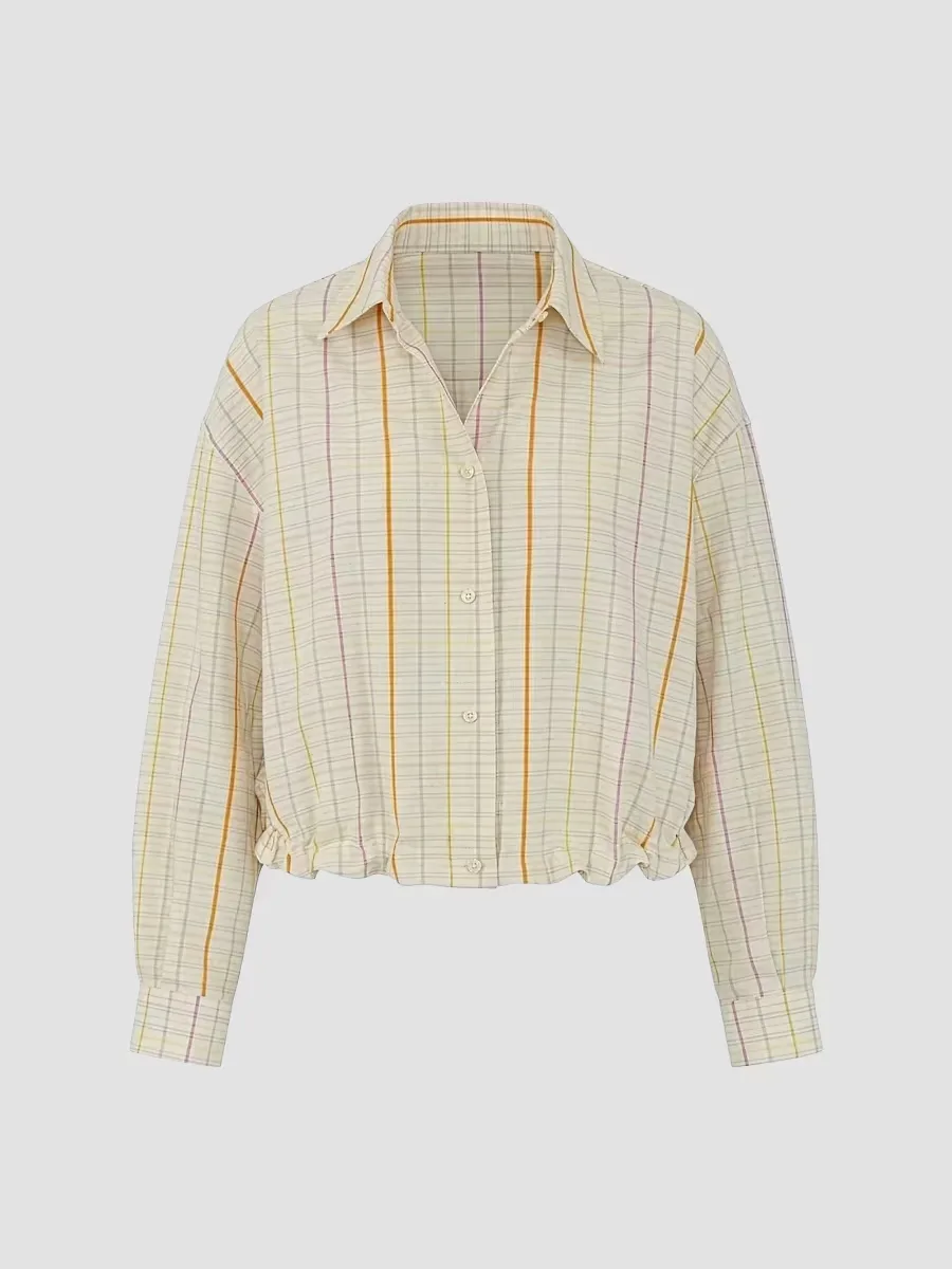 Lille Blouson Hem Shirt by Callas Milano