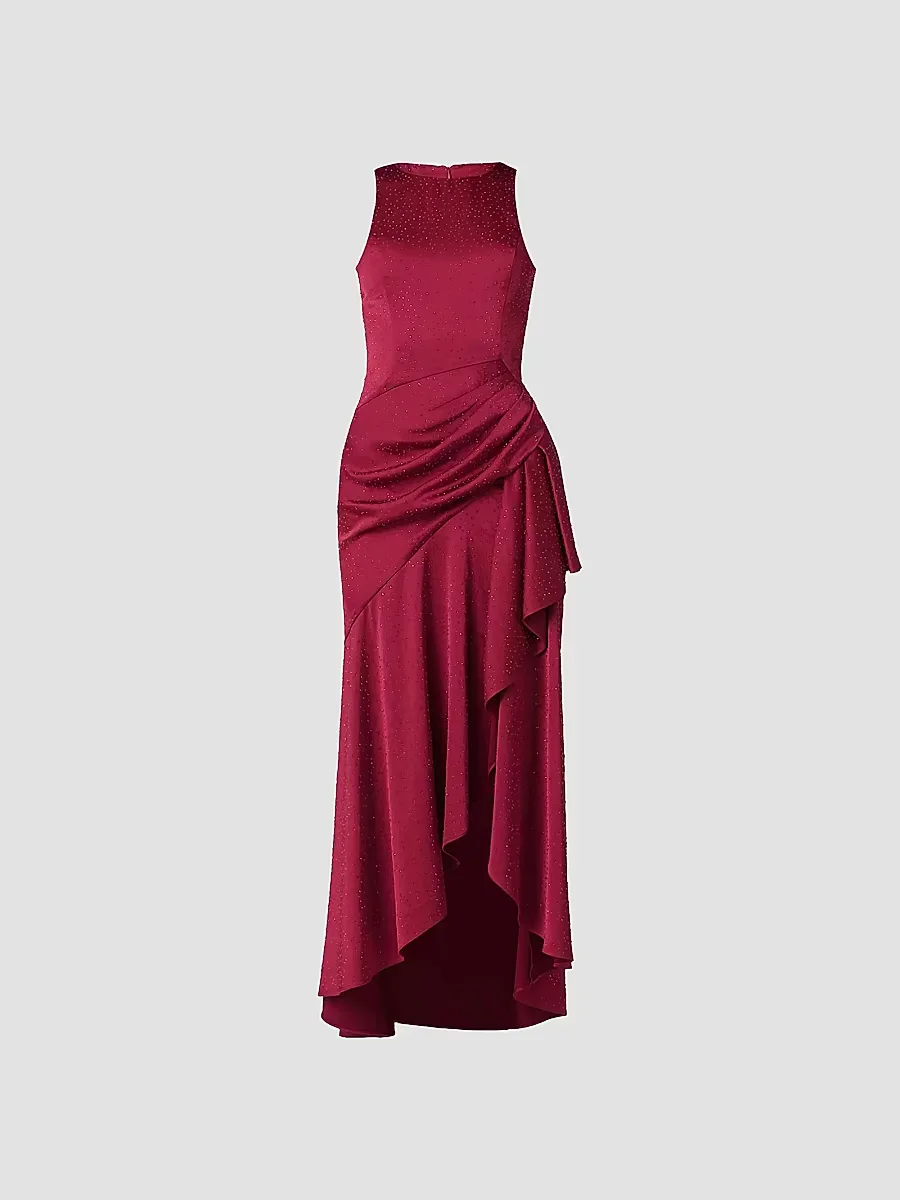 Verena Draped Midi-Dress by Shoshanna