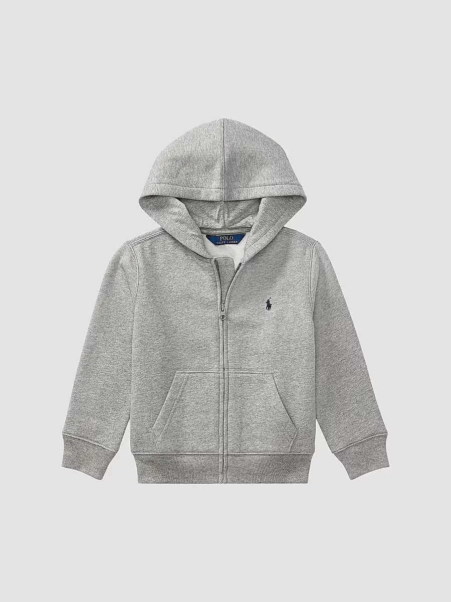 Cotton-Blend Fleece Hoodie by Polo Ralph Lauren
