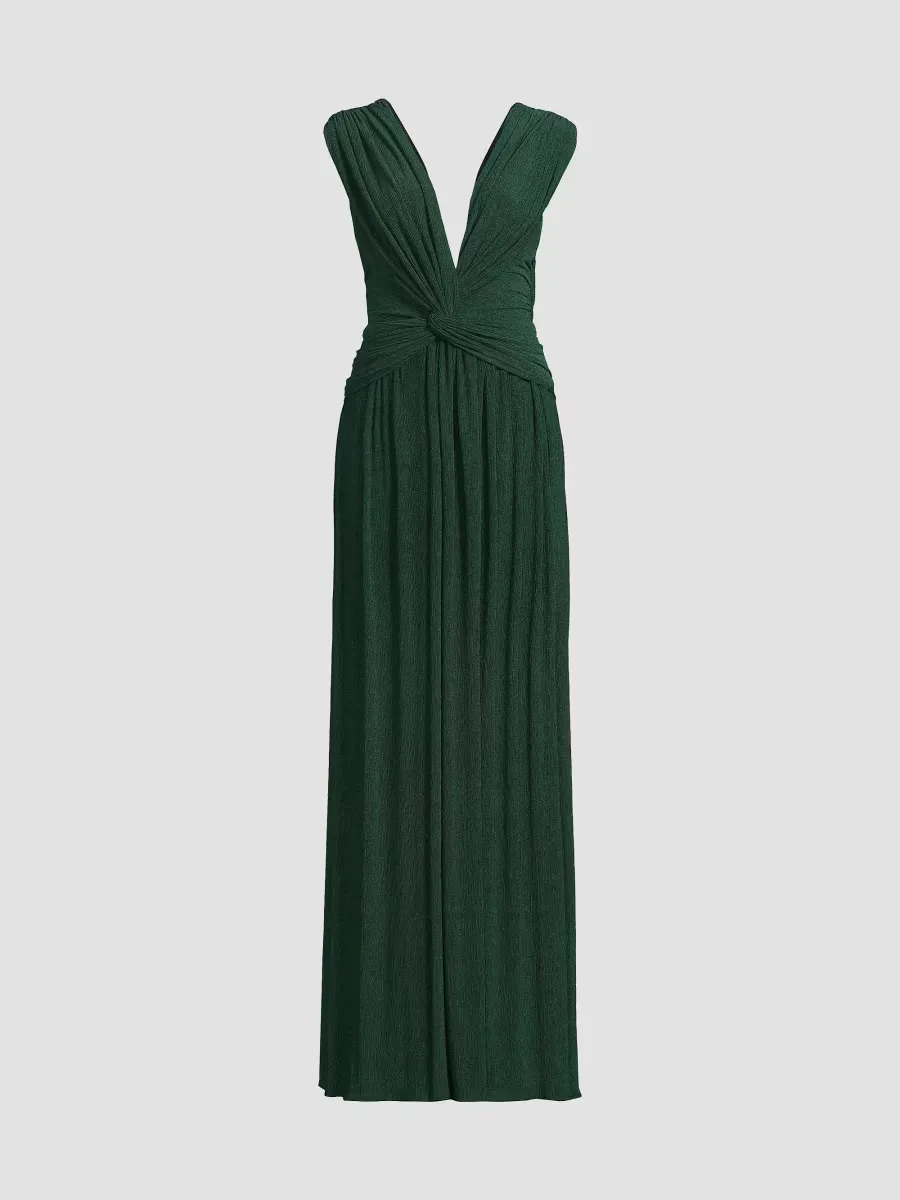 Eliora Ruched Gown by Black Halo