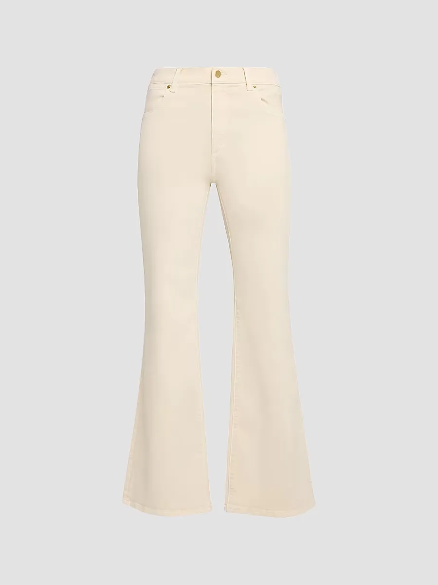Rosie Garment-Dyed Flare Pants by Kobi Halperin