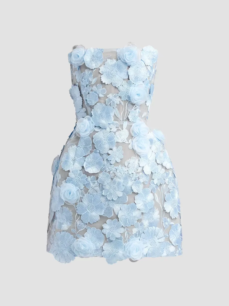 Maraya Bouquet Mini Dress