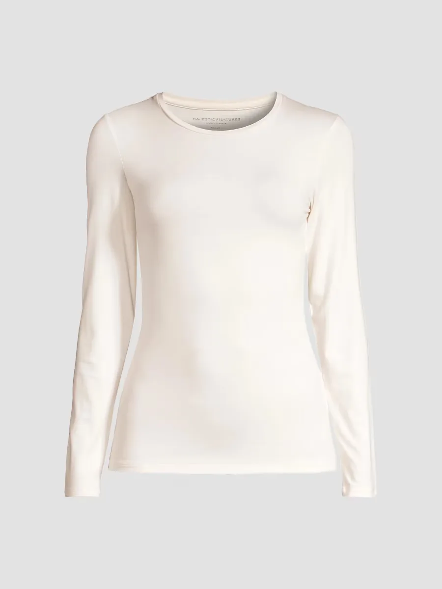 Majestic Filatures Soft Touch Long-Sleeve Top by Majestic