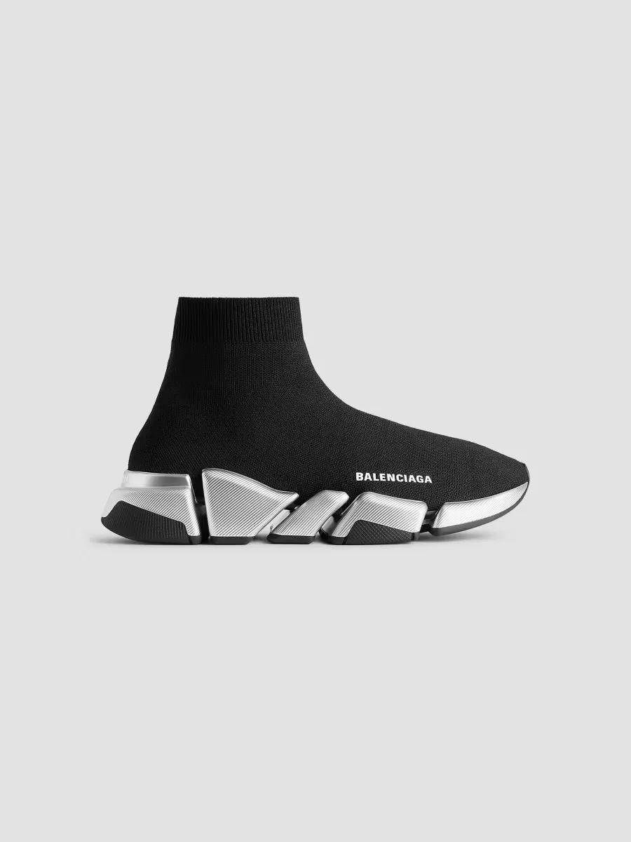 Speed 2.0 Recycled Knit Sneakers by Balenciaga