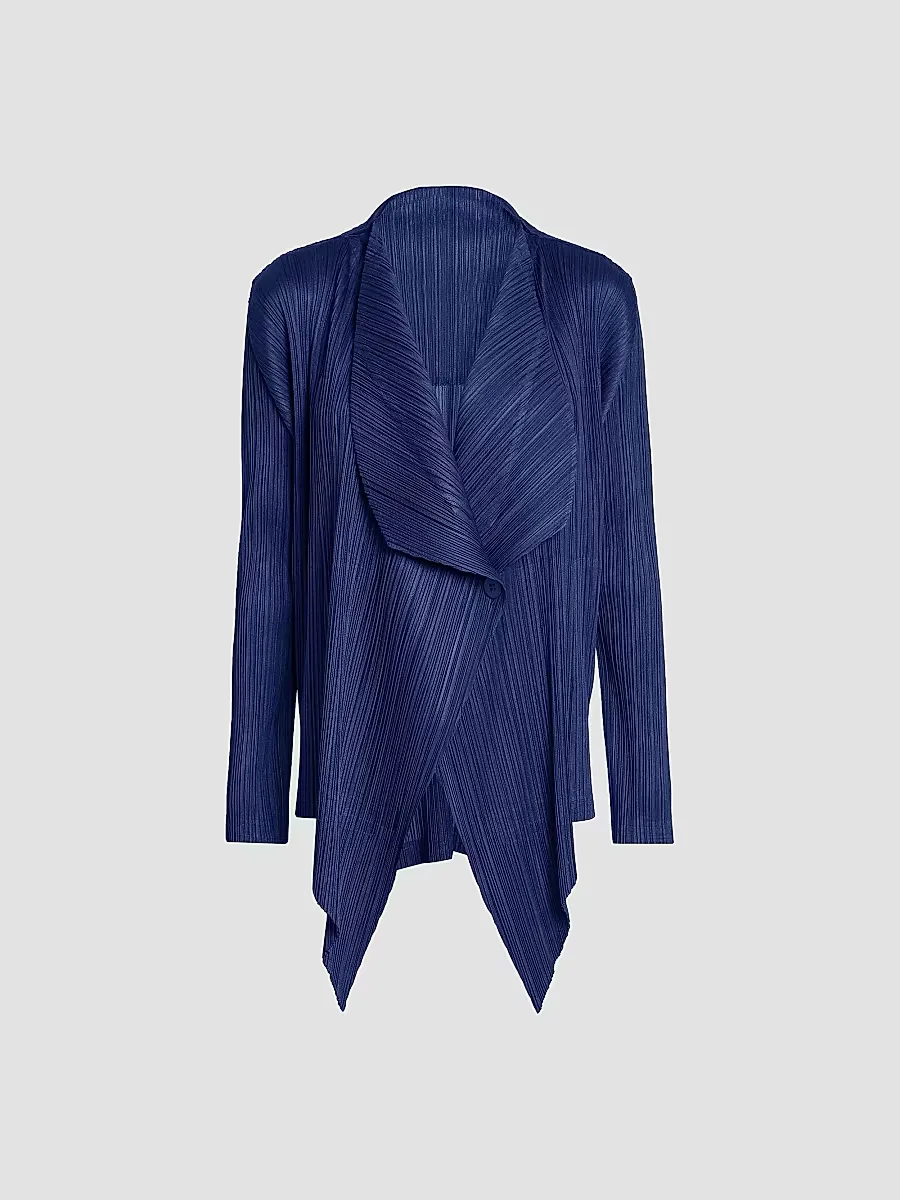 Monthly Colors: January Plissé Drape Jacket by Pleats Please Issey Miyake