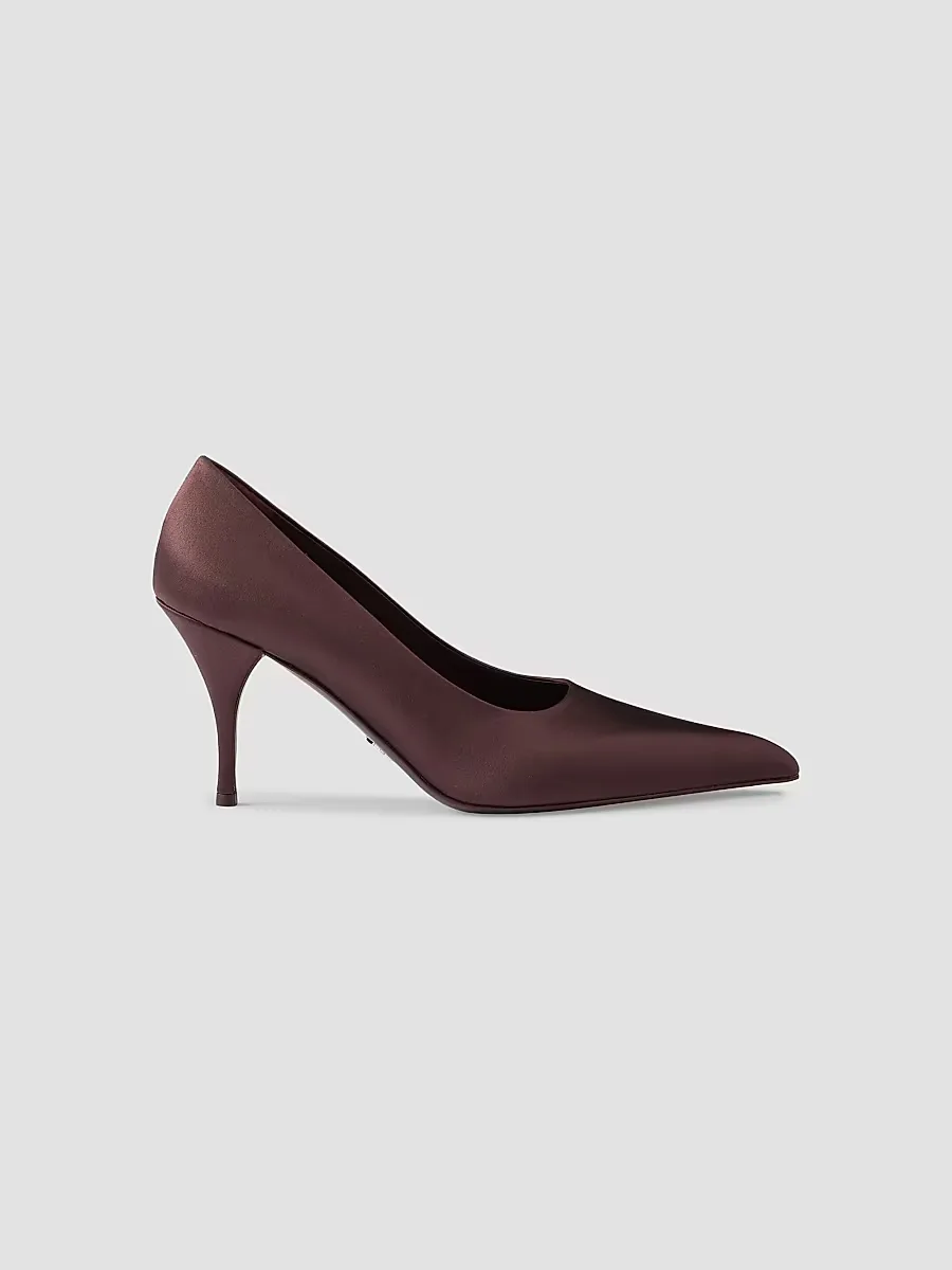 Satin Pumps by Prada