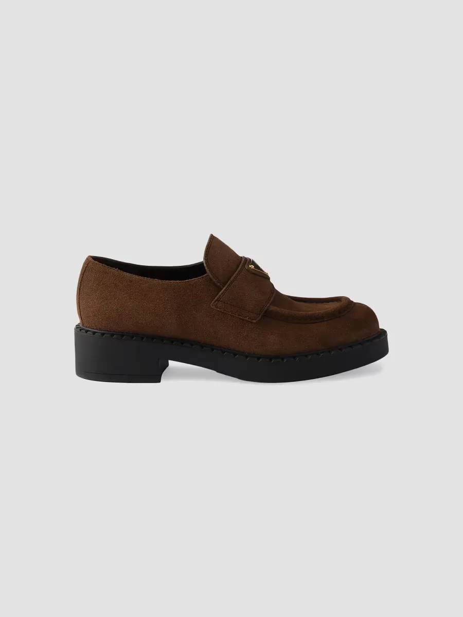 Suede Loafers by Prada