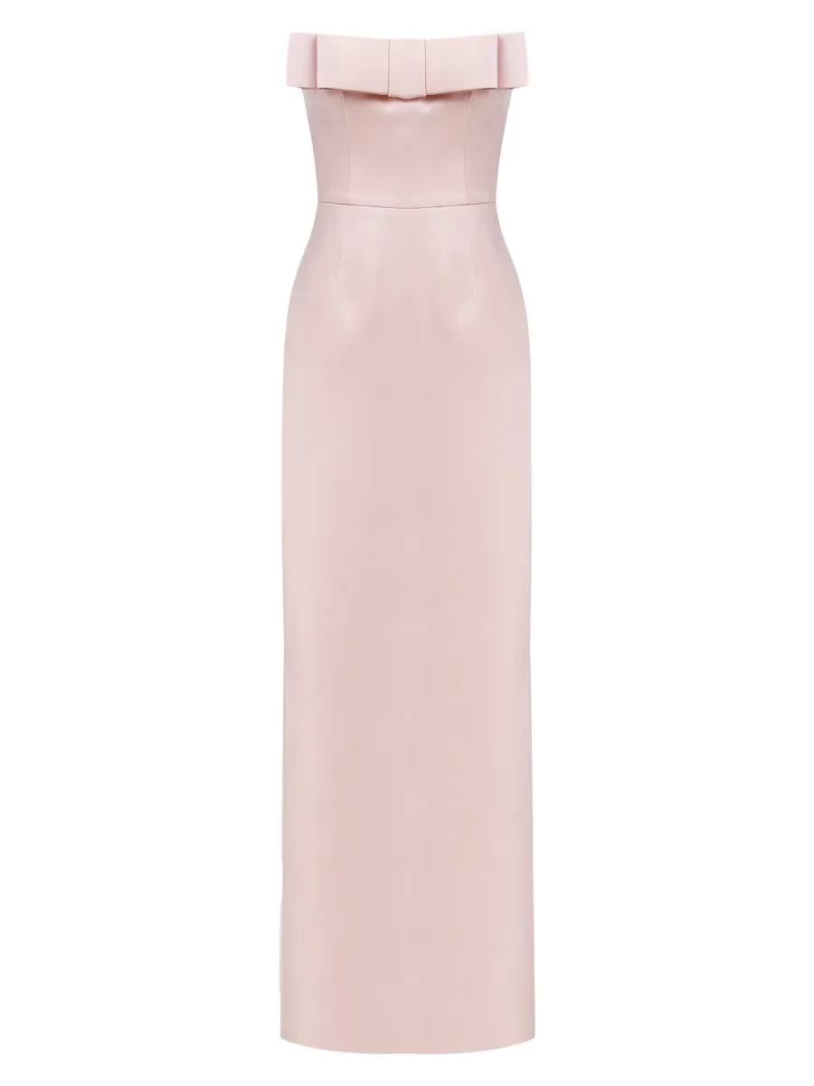 Sisu Satin Strapless Gown by The New Arrivals Ilkyaz Ozel