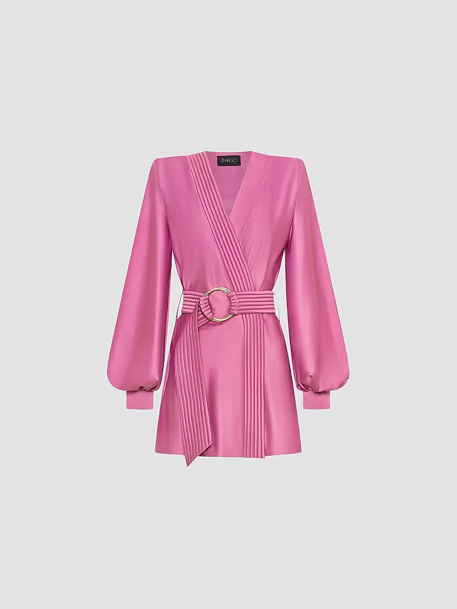 Cala Conta Satin Minidress by Zhivago