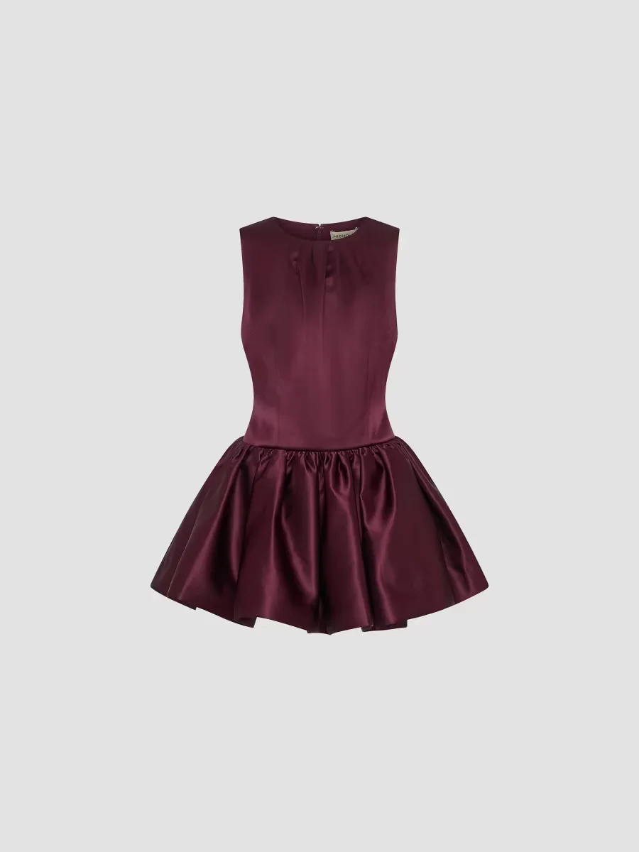 Karina Satin Minidress by NICHOLAS