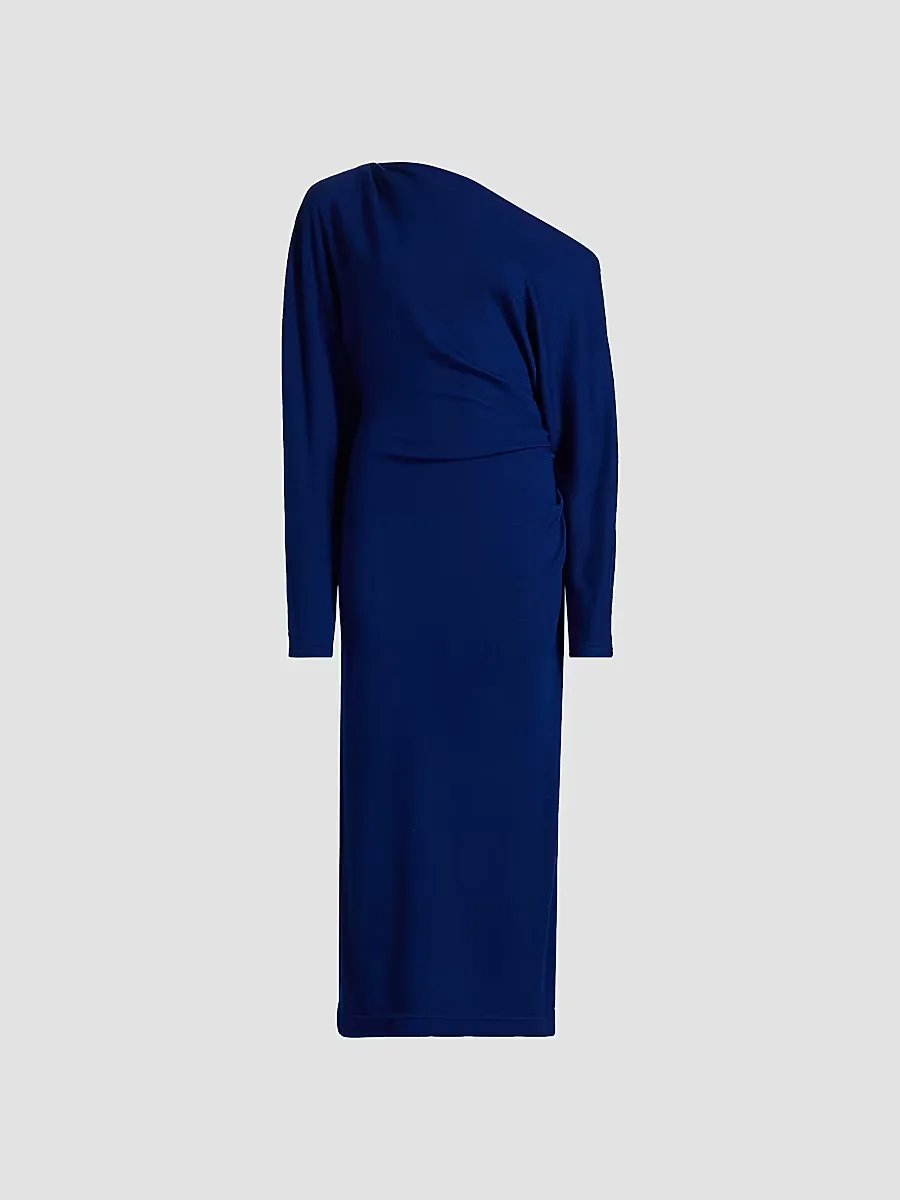 Sonny Jersey Asymmetric Midi-Dress by A.L.C.
