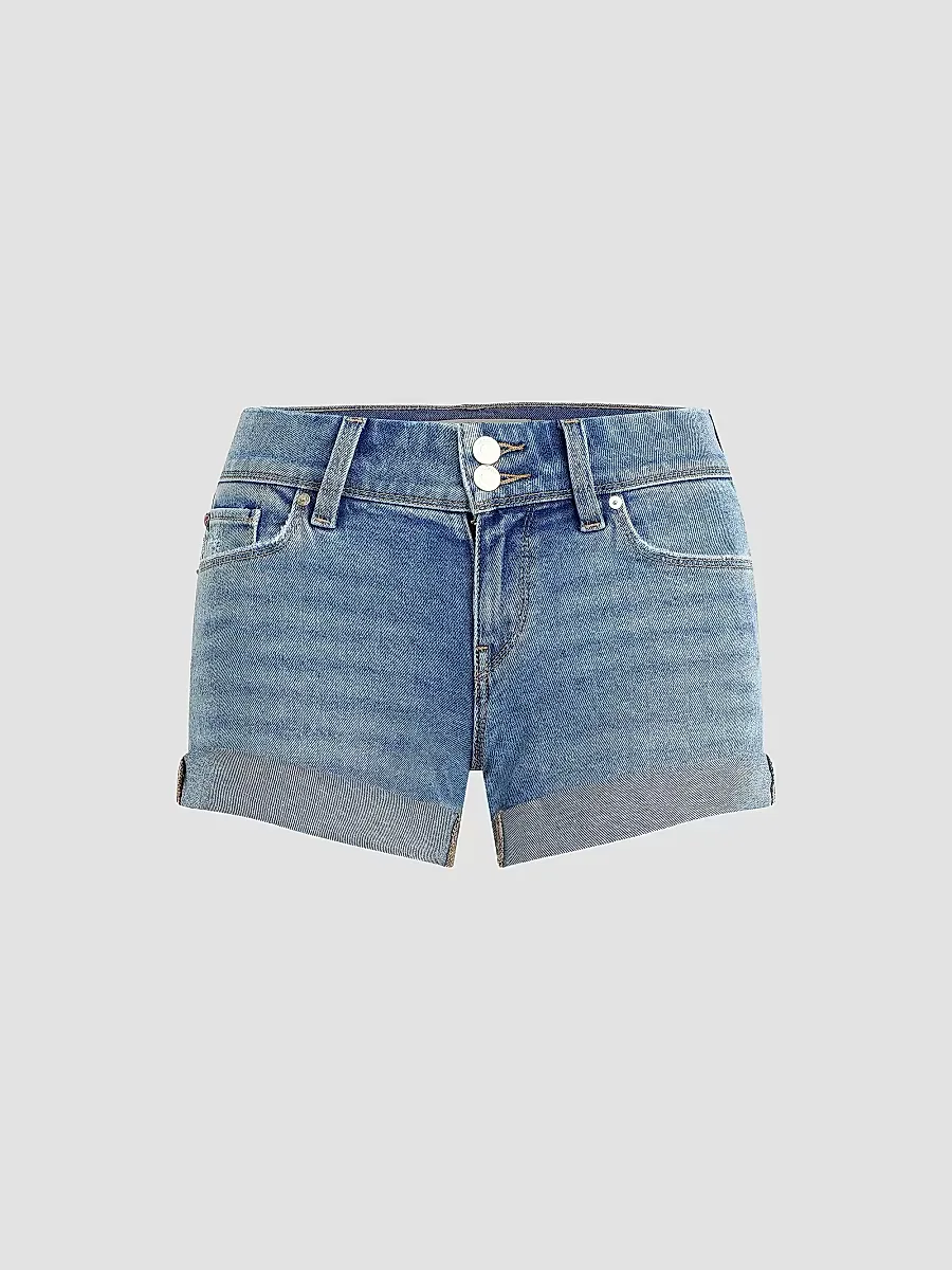 Croxley Mid-Rise Denim Shorts by Hudson Jeans