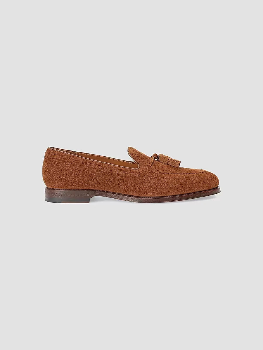 Maestra Tassel Suede Loafers by Polo Ralph Lauren