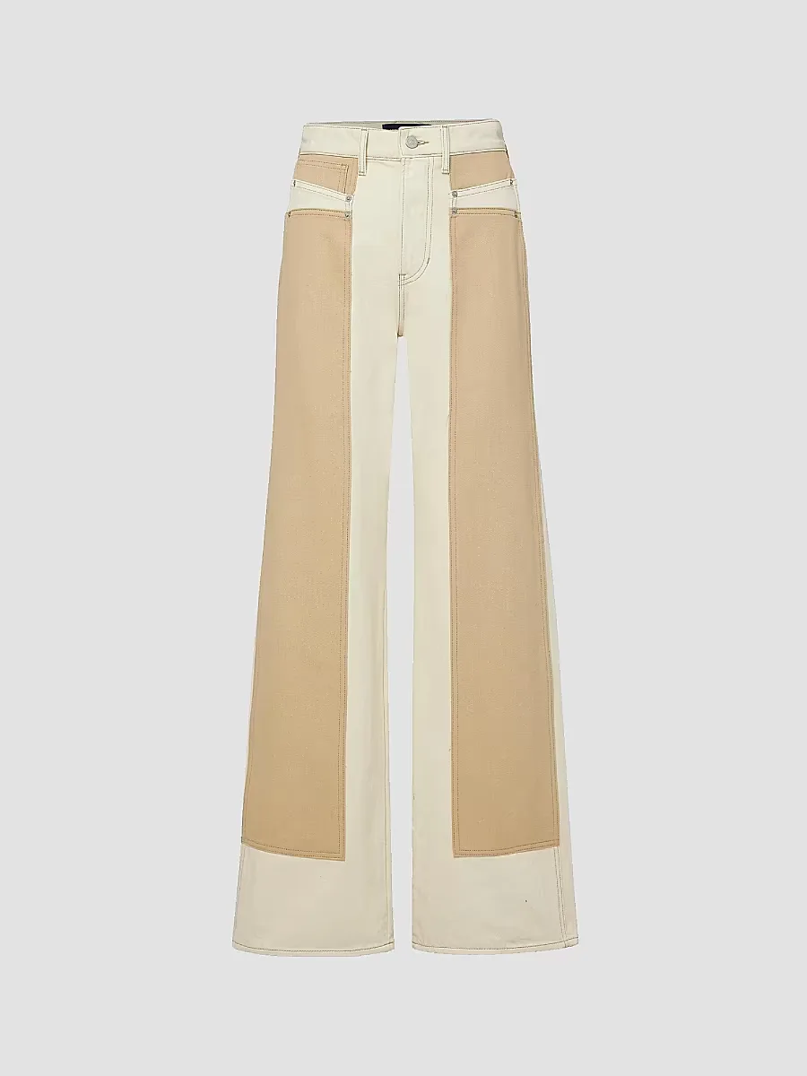 Taylor High-Rise Wide-Leg Jeans by Veronica Beard