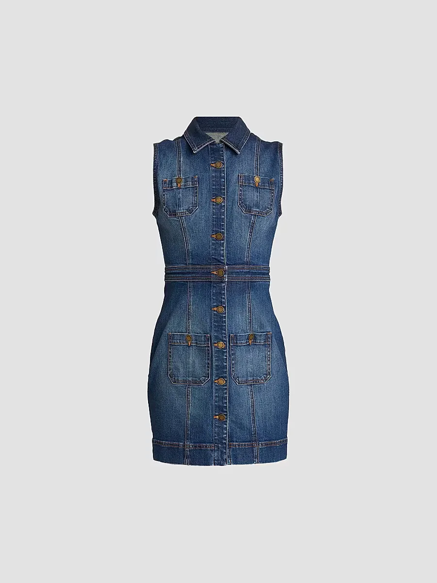 Katalina Denim Minidress by Ramy Brook