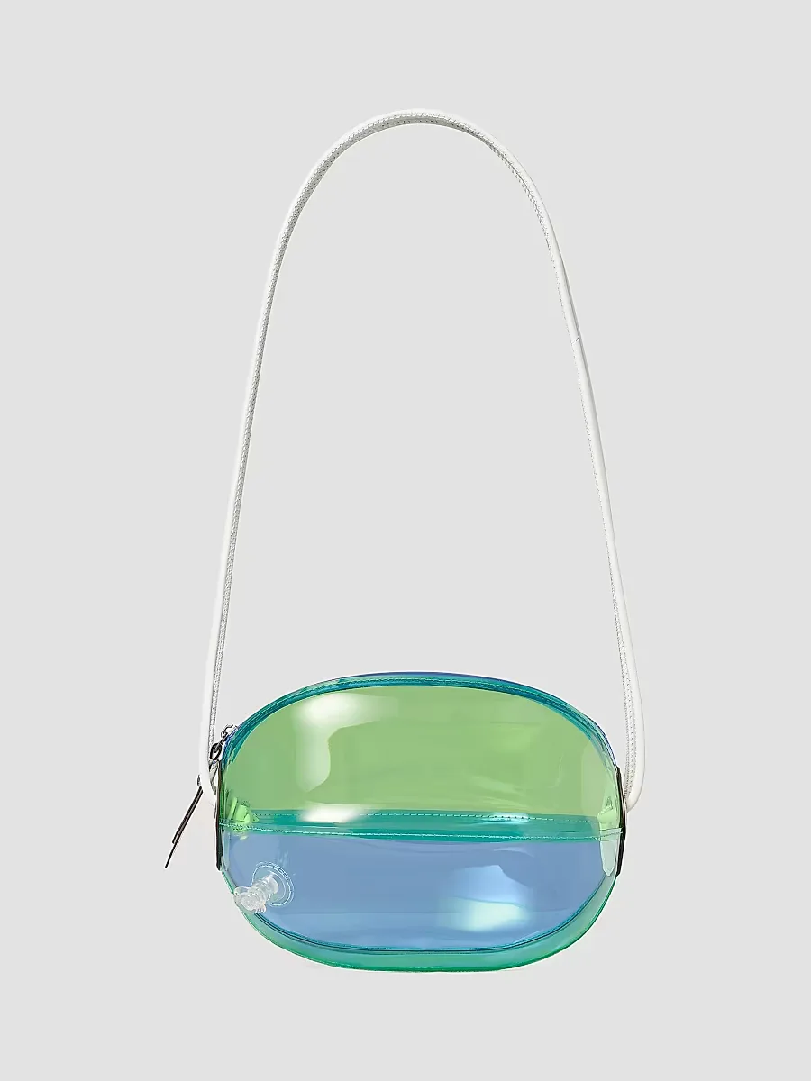 Colorblocked Beach Shoulder Bag by Tory Burch