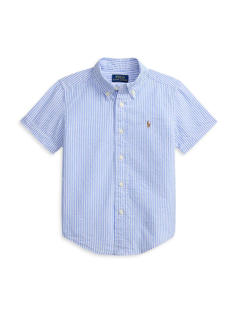 Striped Cotton Seersucker Shirt by Polo Ralph Lauren