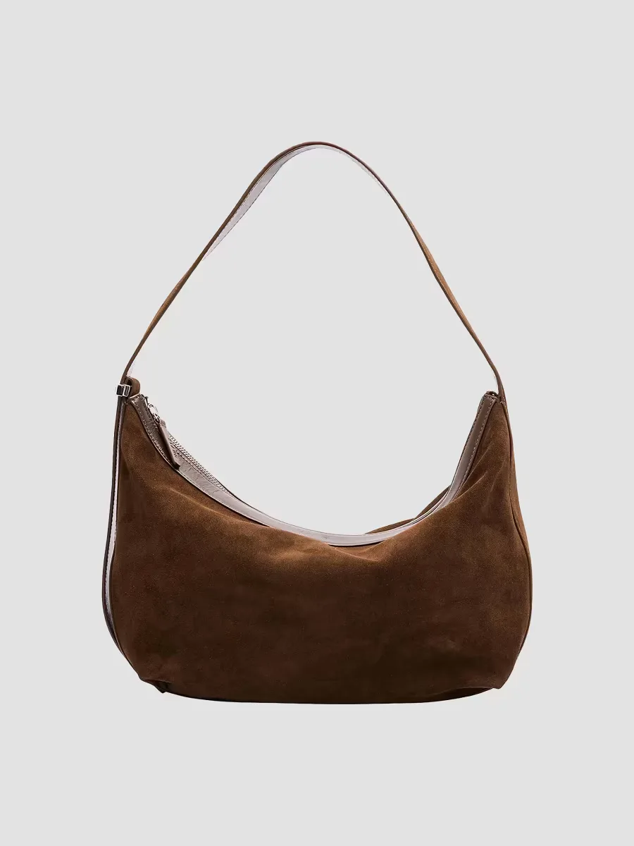 Large Demy Suede Hobo Bag