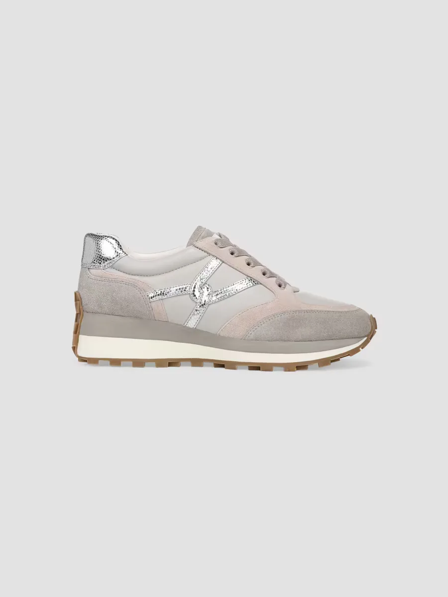 Valentina Leather Low-Top Sneakers by Veronica Beard