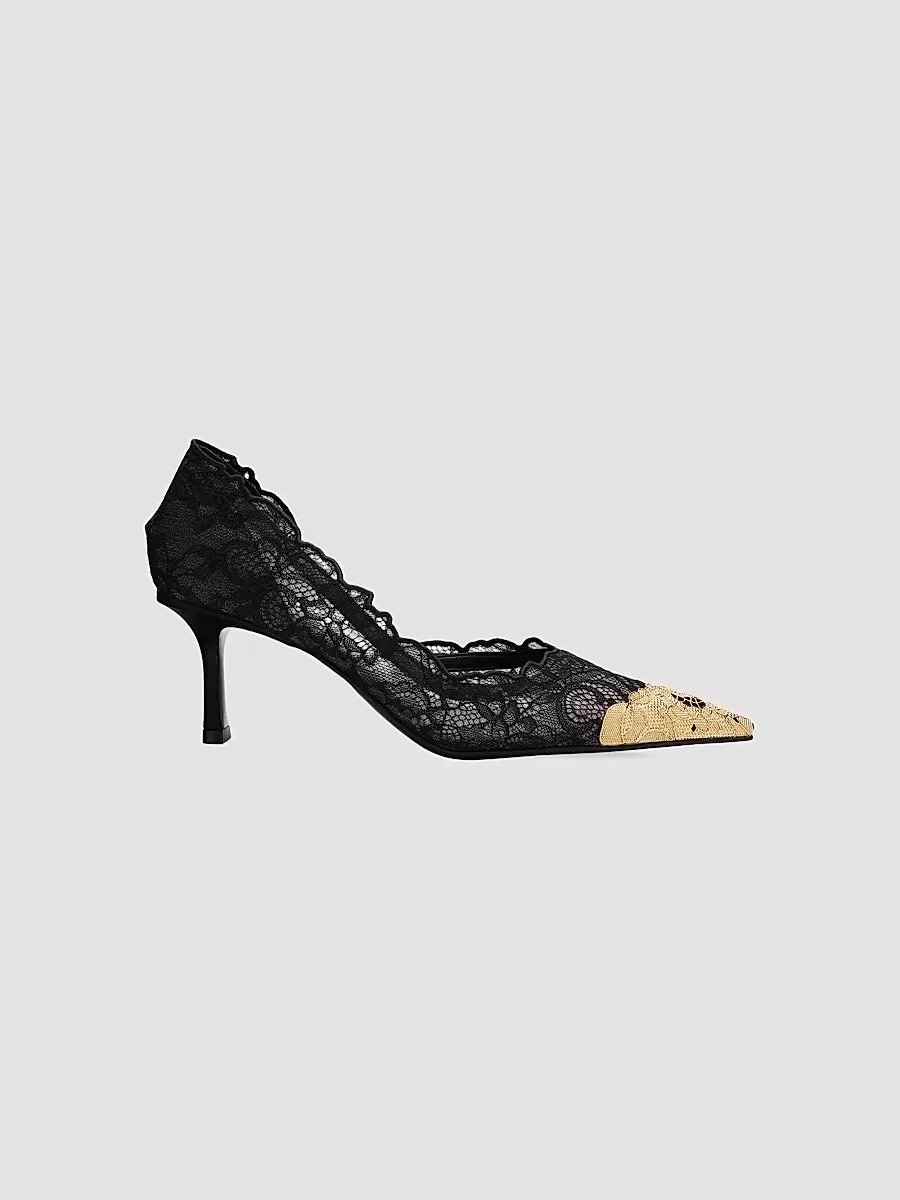 Faiz 65MM Lace Pumps by Jimmy Choo