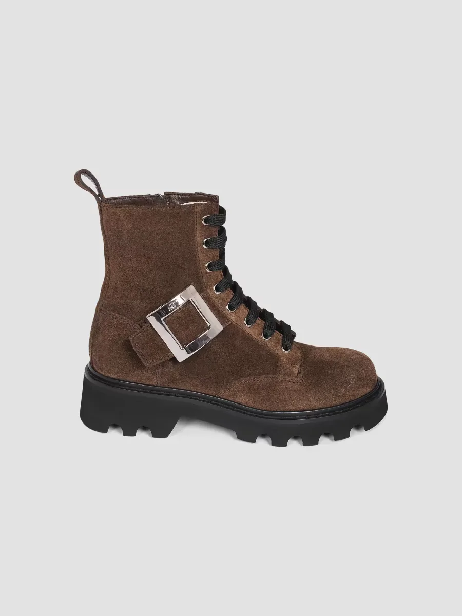 Viv Rangers Truck Leather Ankle Booties