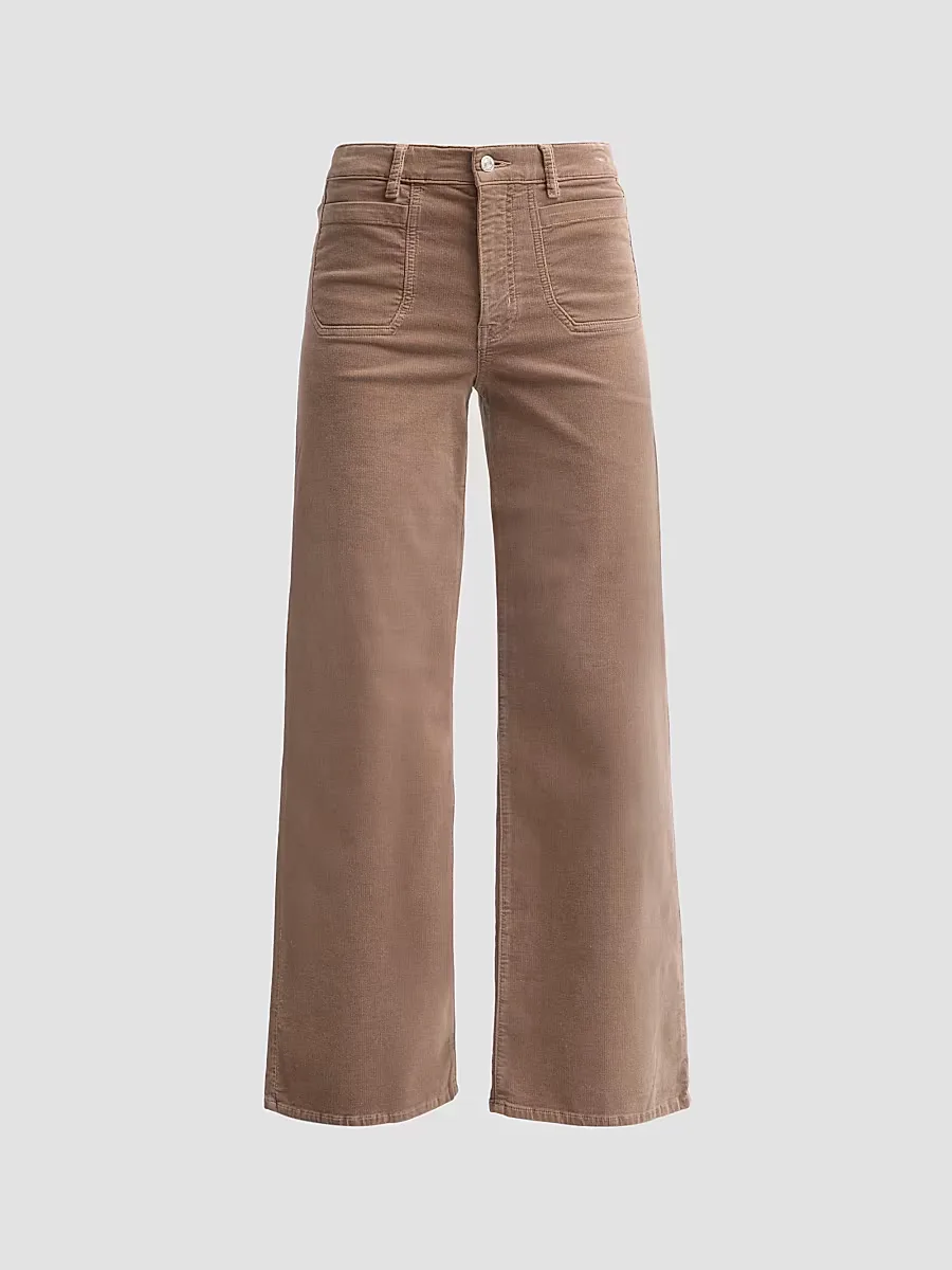Le Slim Palazzo Modernist Pocket Corduroy Pants by FRAME