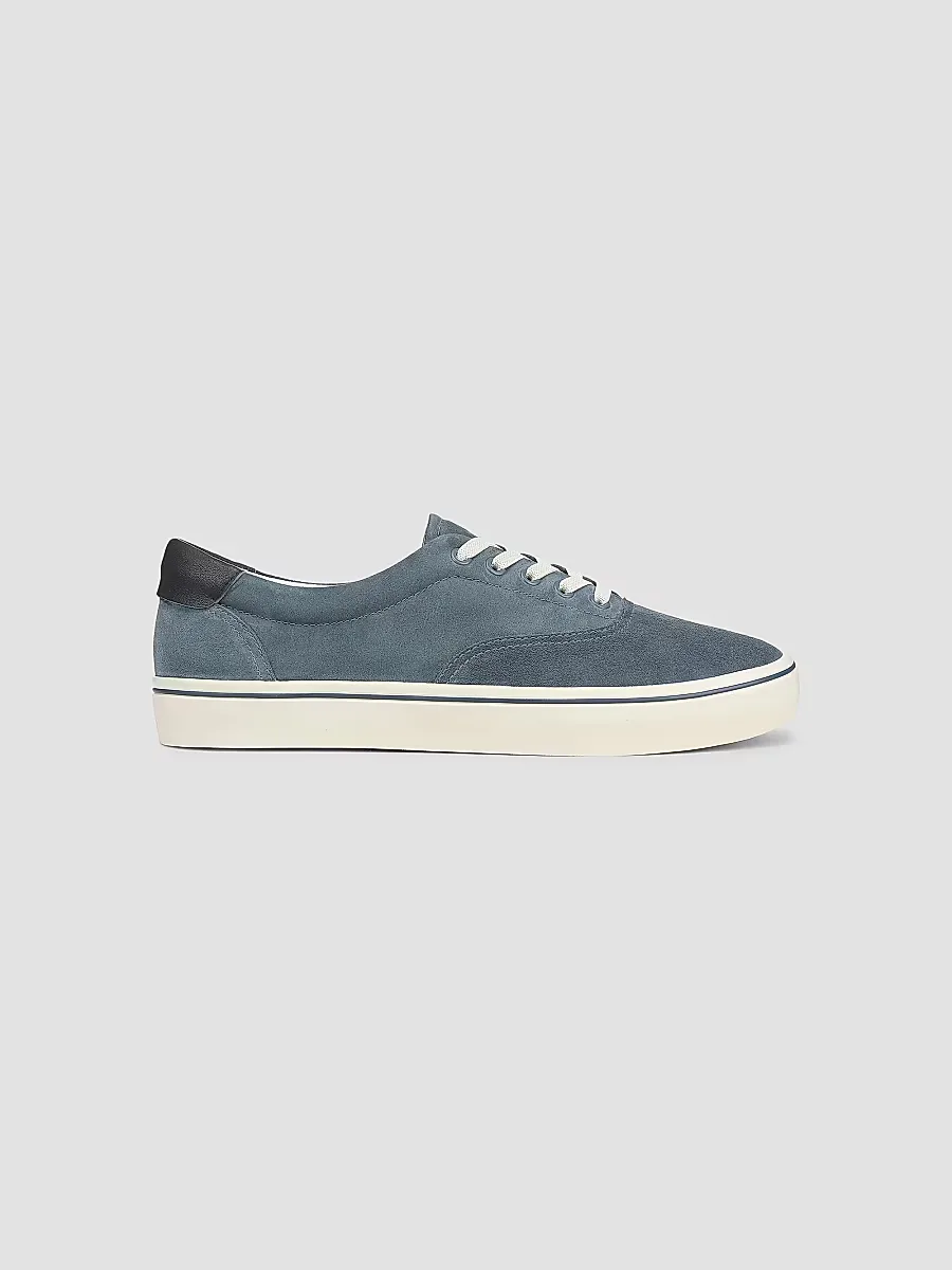 Seaside Suede Low-Top Sneakers by Vince