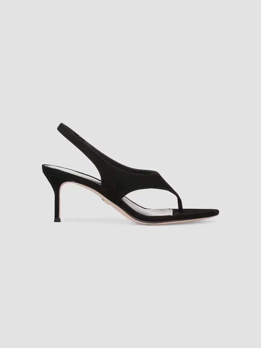 Talon 65MM Suede Thong Sandals by Veronica Beard