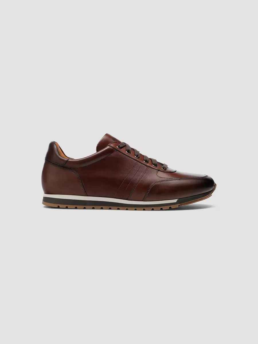 Ibiza Leather Low-Top Running Sneakers