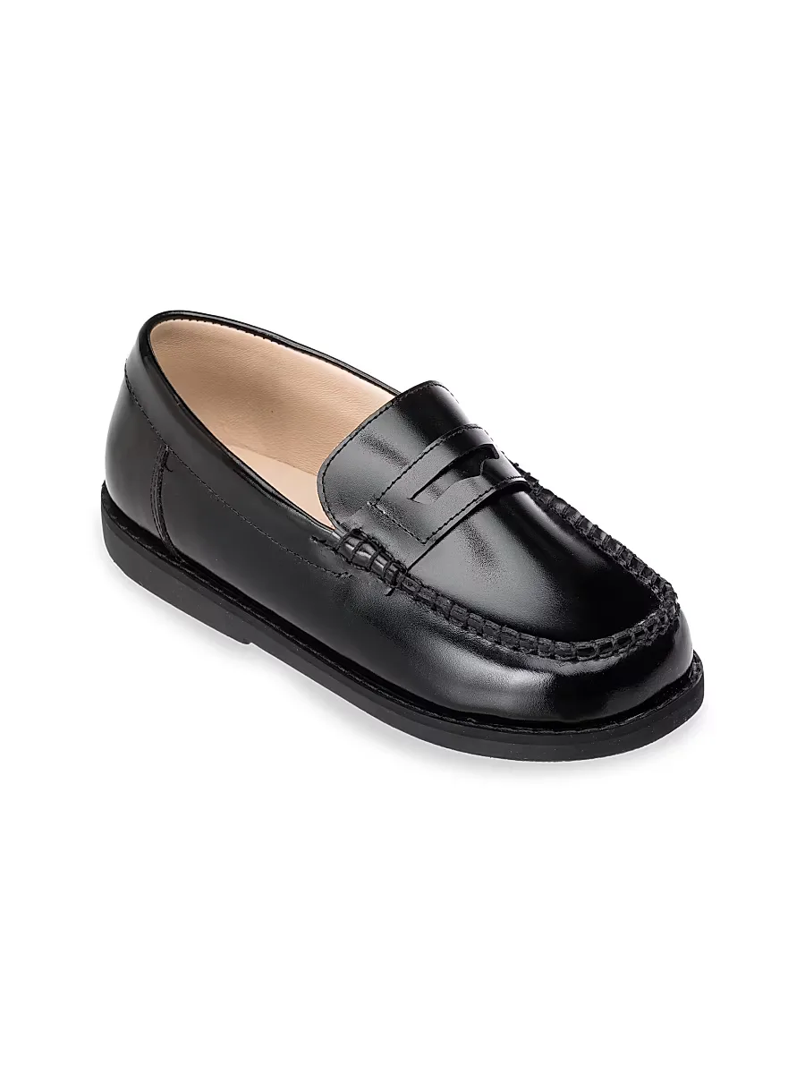 Scholar Leather Moccasins by Elephantito
