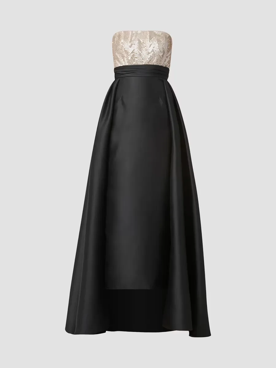 Tilly Strapless Sequined Gown by Shoshanna