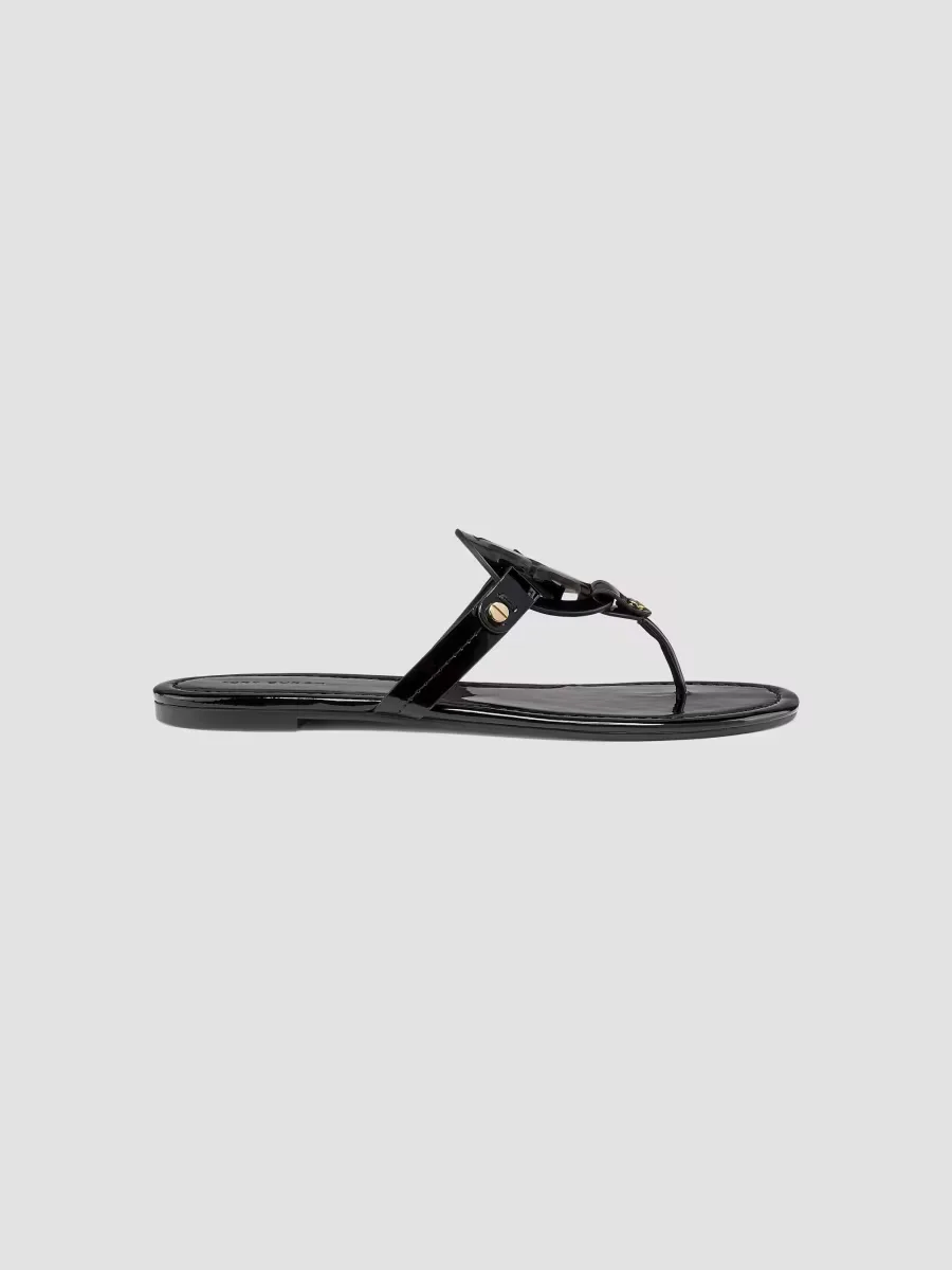 Miller Patent Leather Thong Sandals by Tory Burch