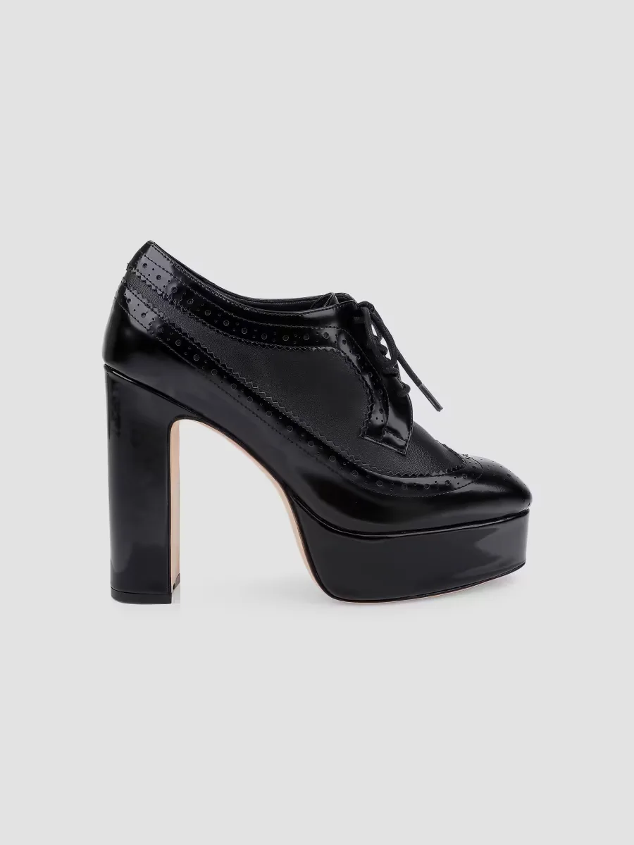 Tania 125MM Leather Platform Pumps by L'AGENCE