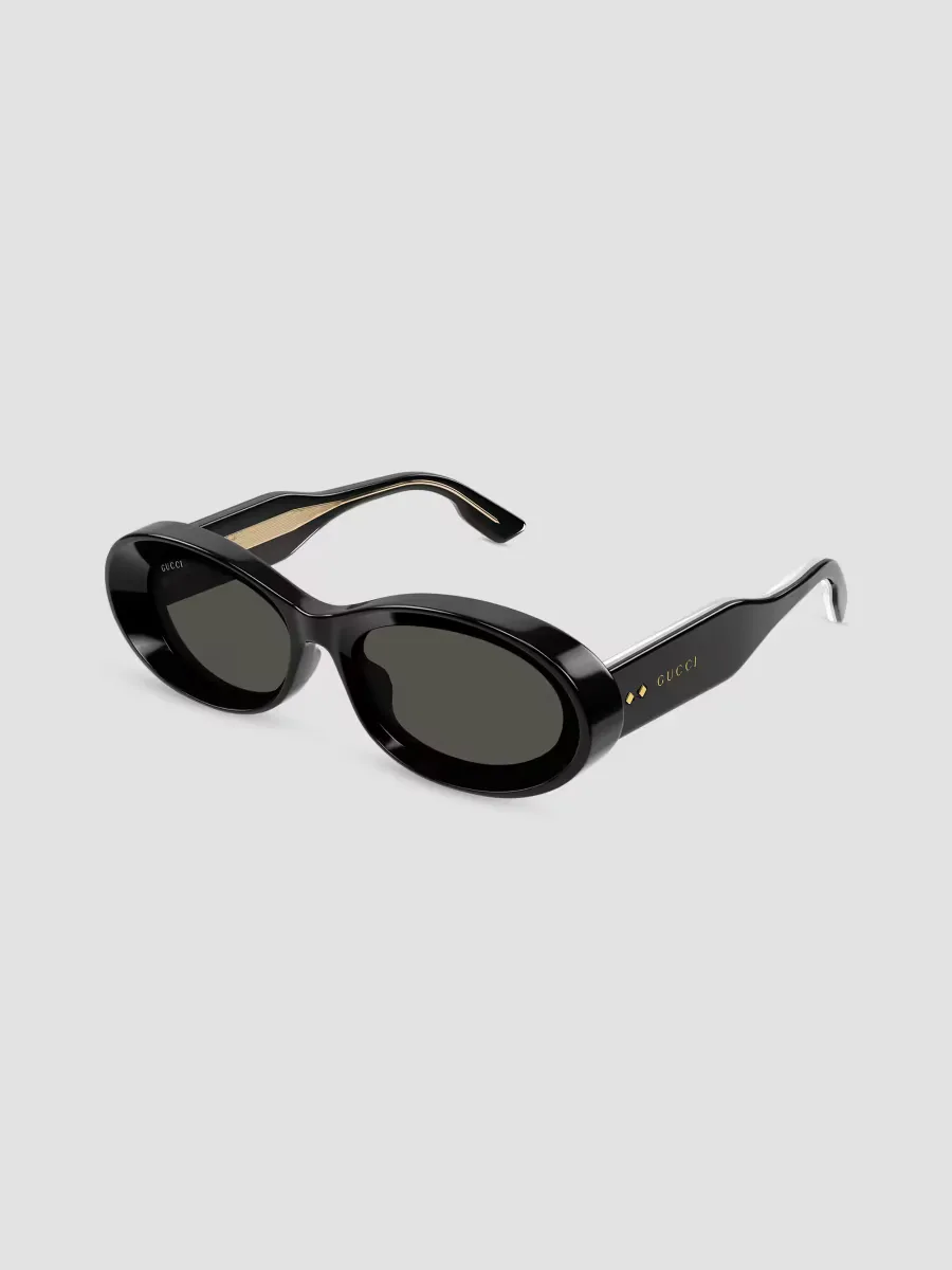 Thickness 54MM Oval Sunglasses by Gucci