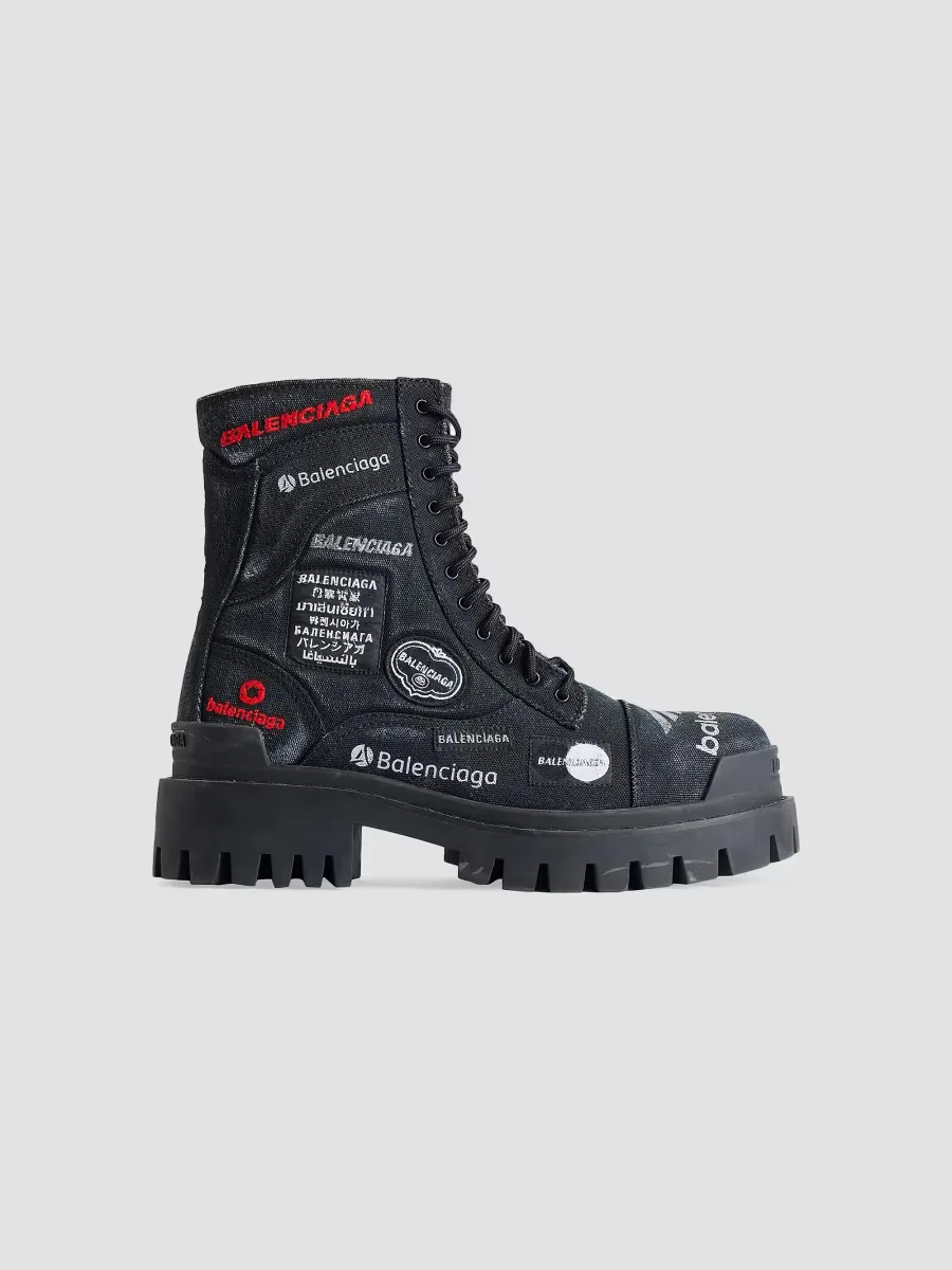 Combat Strike Boots by Balenciaga
