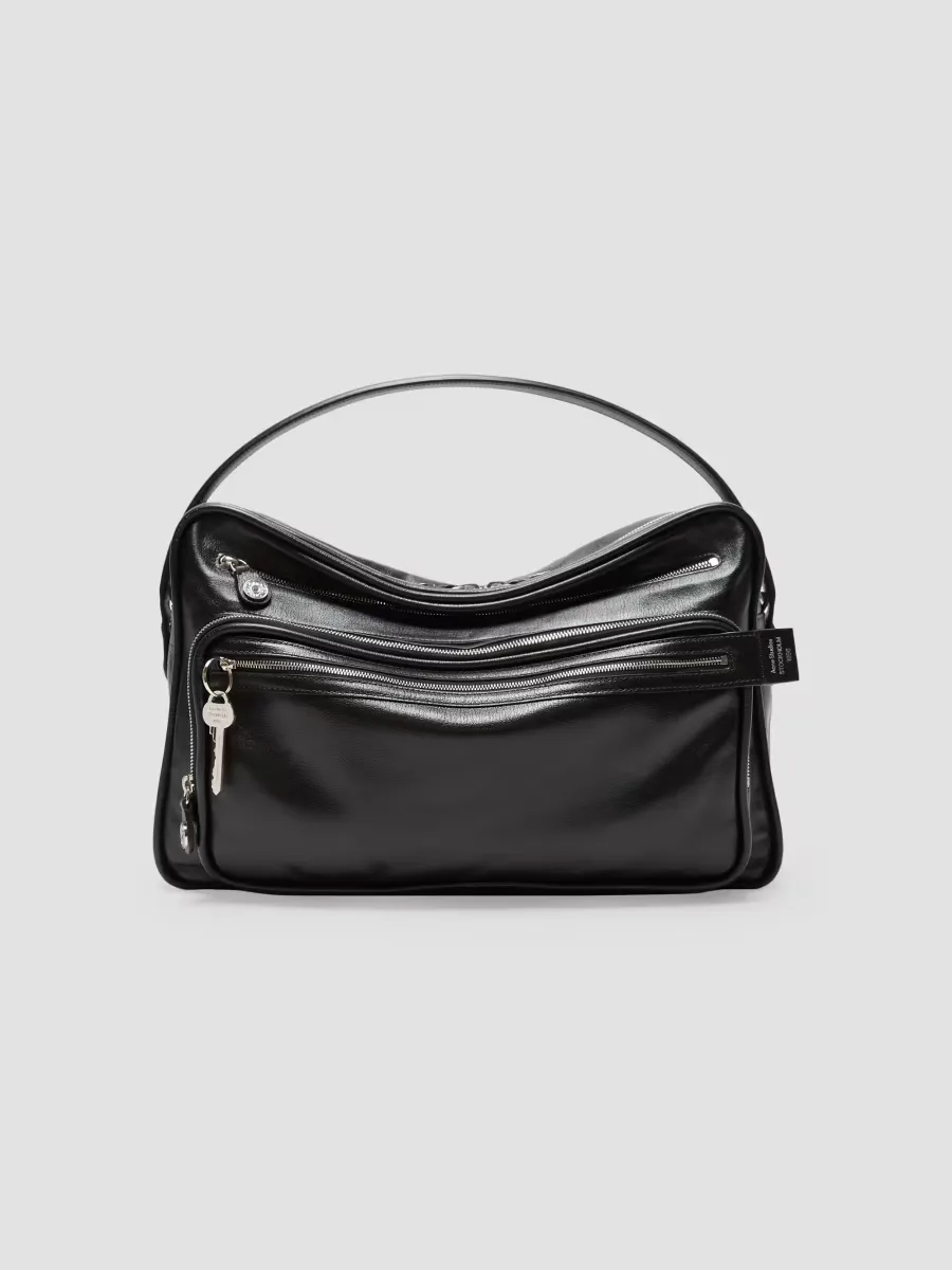 Camero Party Leather Shoulder Bag by Acne Studios