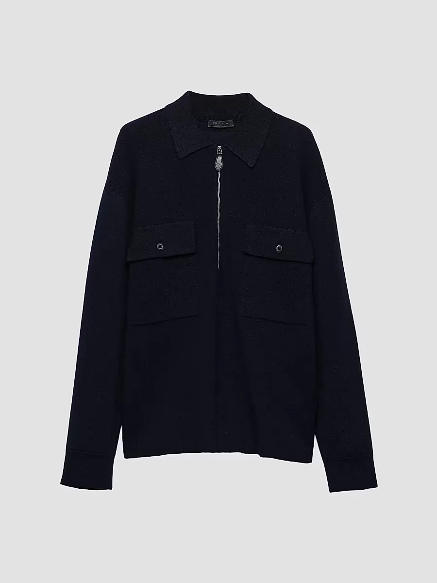 Cashmere Polo Shirt by Prada