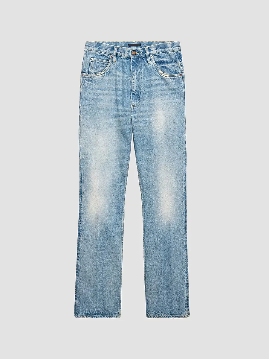 Washed Denim Jeans by Prada