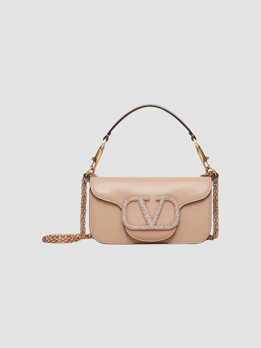 Loc Small Shoulder Bag with Jewel Logo