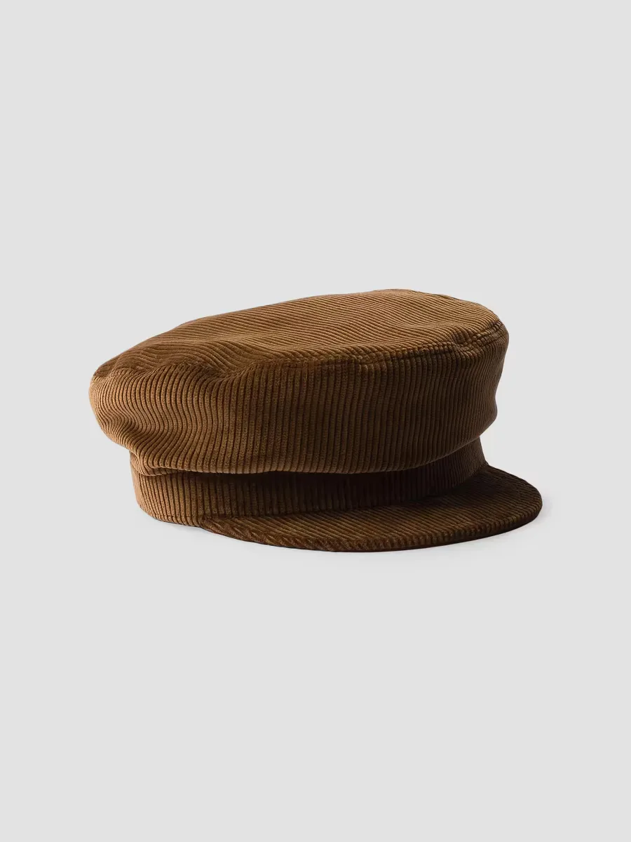 Corduroy Newsboy Cap by Prada