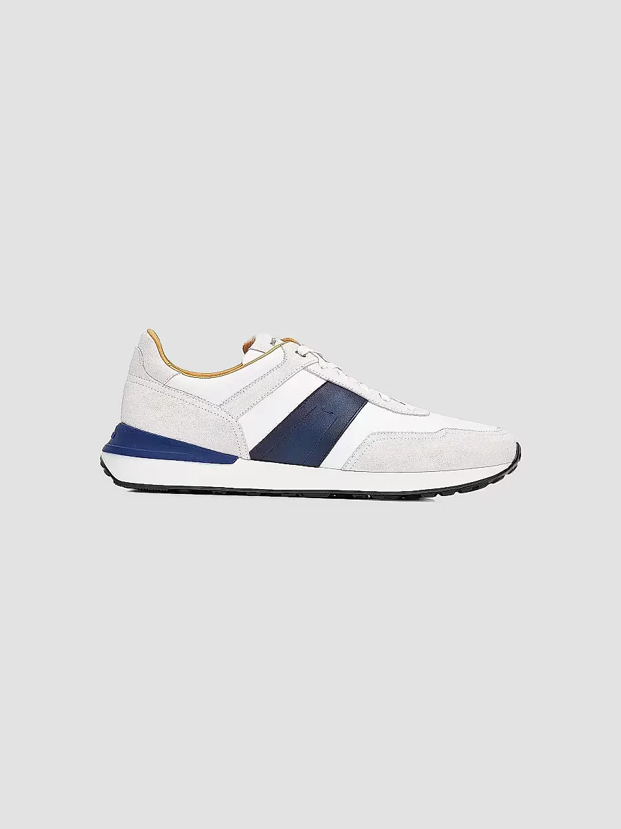 Sentro Leather Low-Top Sneakers