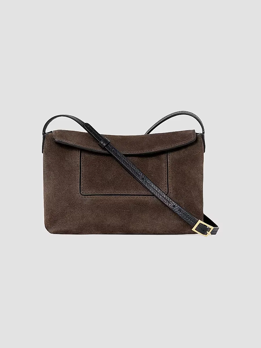 Mini Penelope Suede Slouch Shoulder Bag