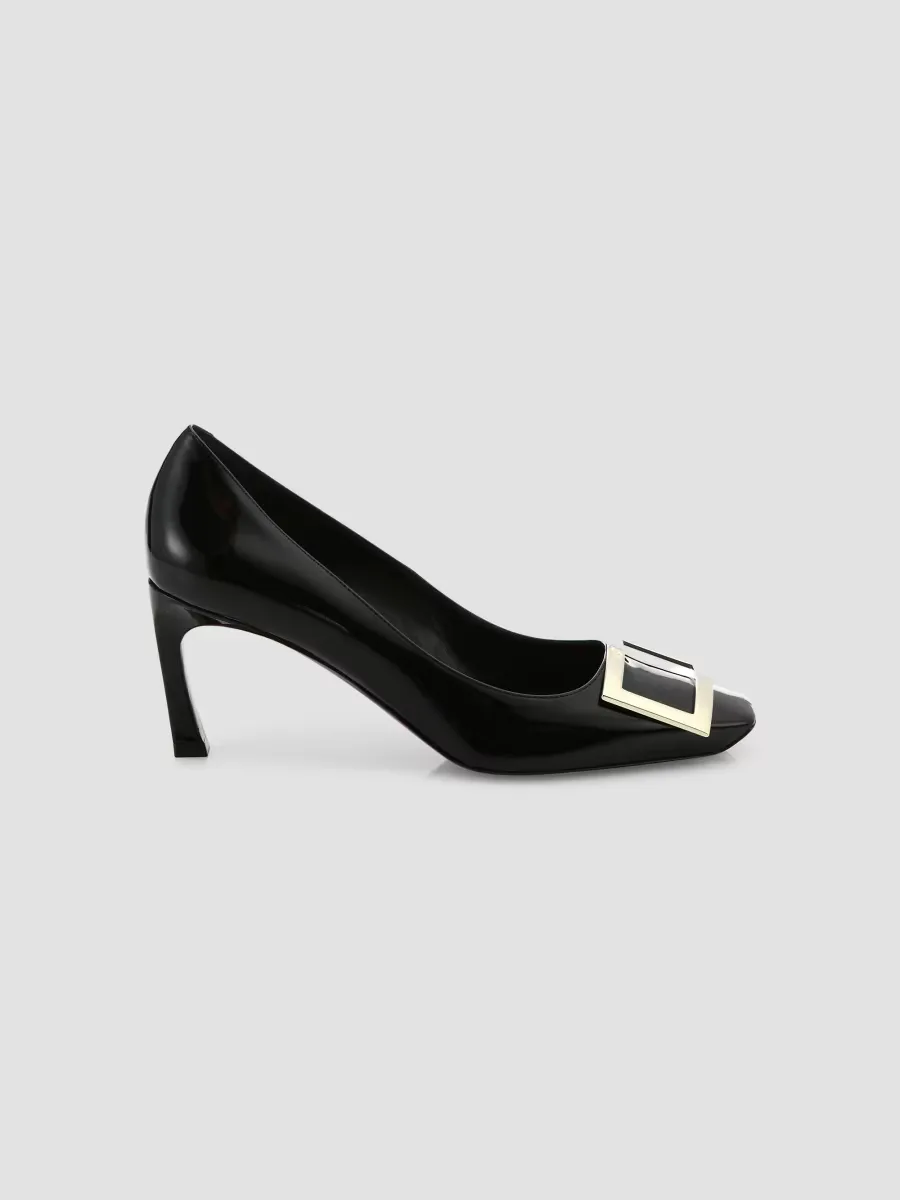 Belle Vivier Trompette 70MM Patent Leather Pumps