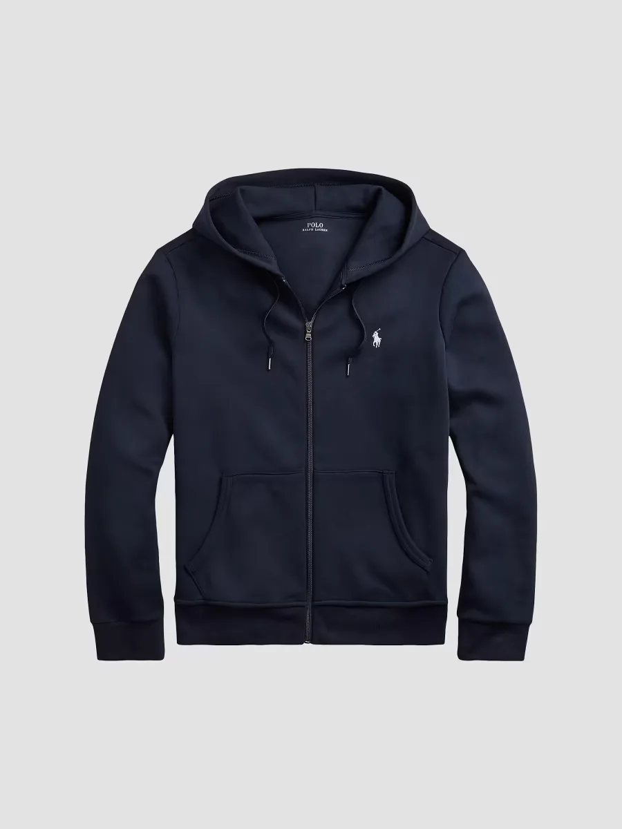 Cotton-Blend Zip Hoodie by Polo Ralph Lauren
